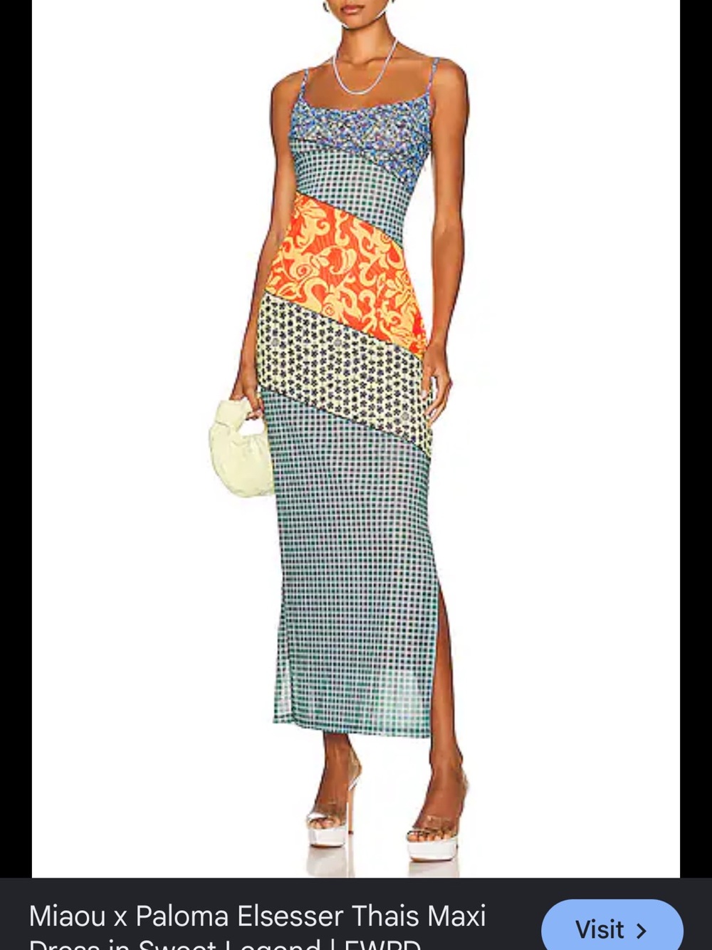 MIAOU x Paloma Thais Maxi Dress in Multi-Color